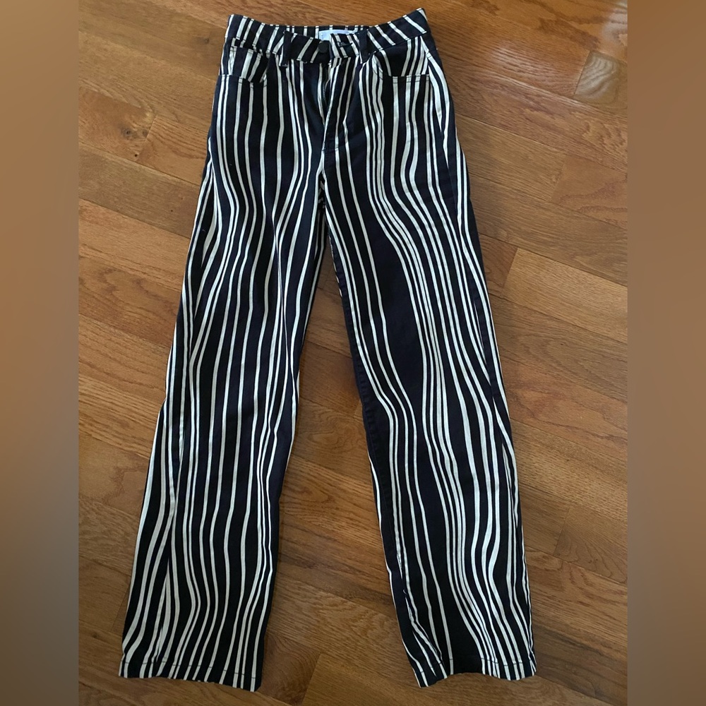 Mango “Striped” Pants